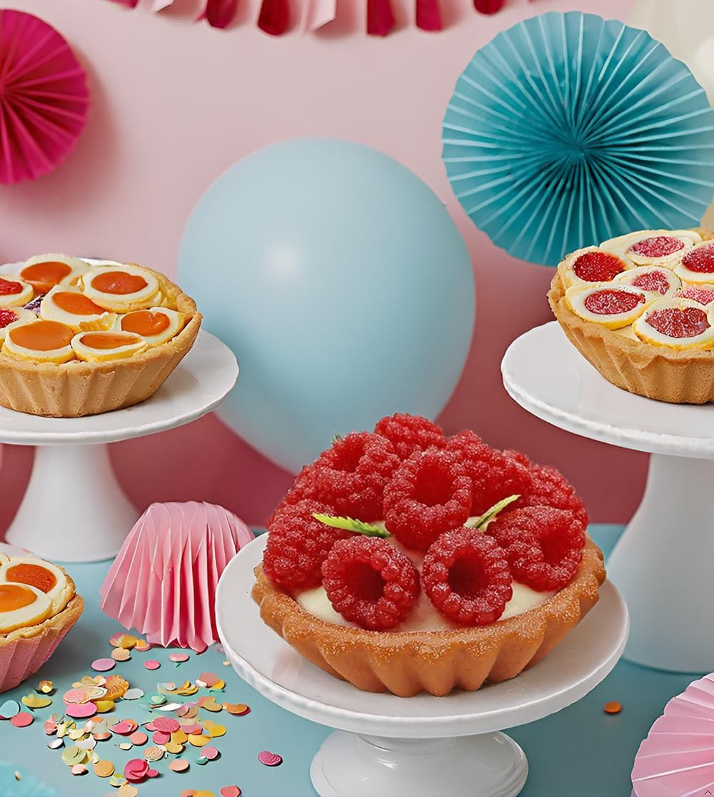 Realistic Artificial Egg Tart Models for Photography and Display