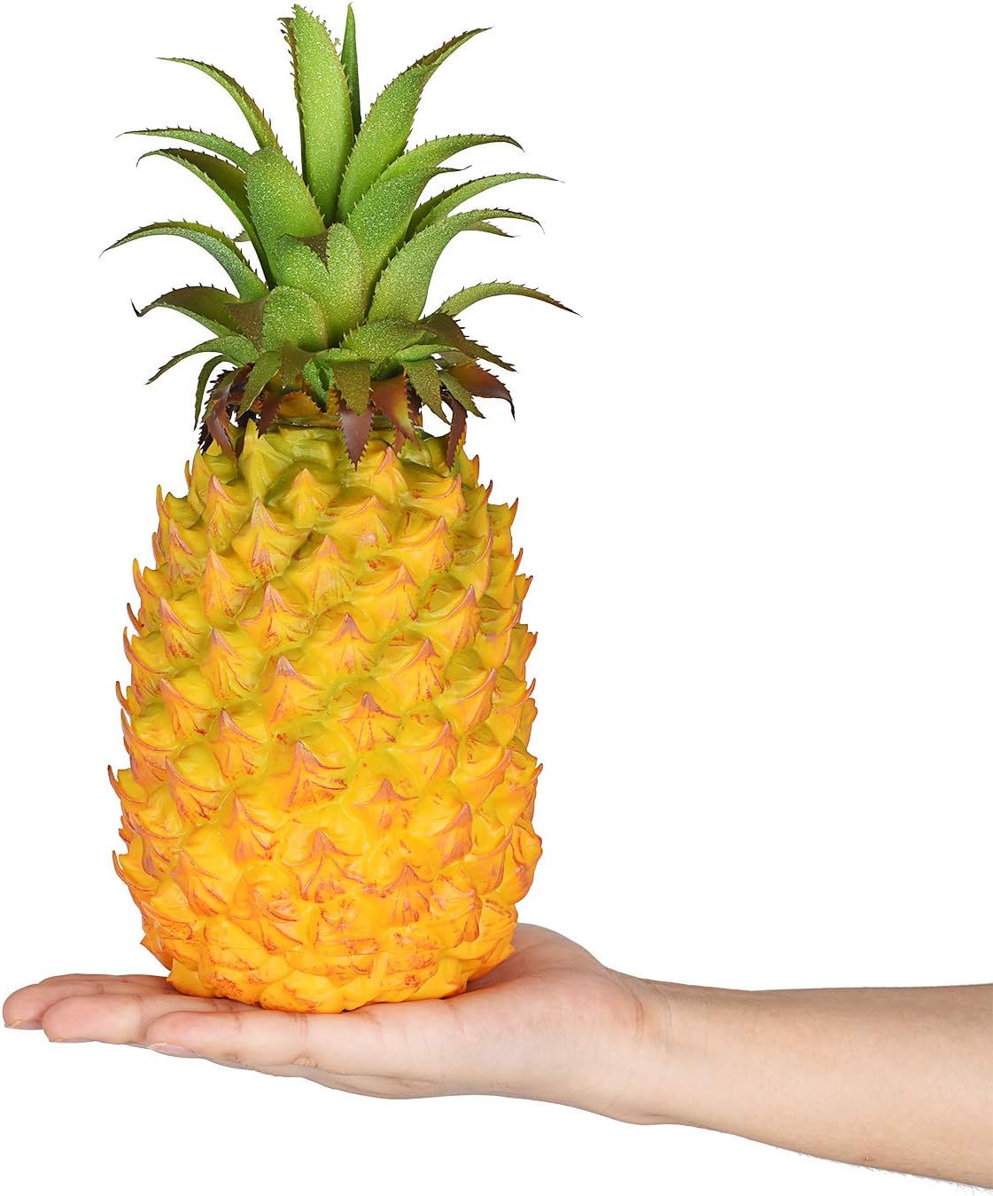 Lvydec 2 Pack Realistic Artificial Pineapple Decoration