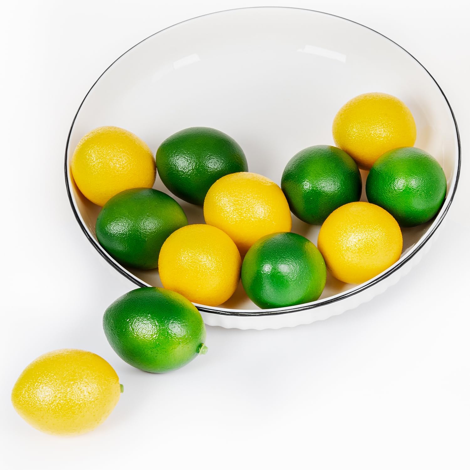 12 Pcs Artificial Lemons for Home Kitchen Decor