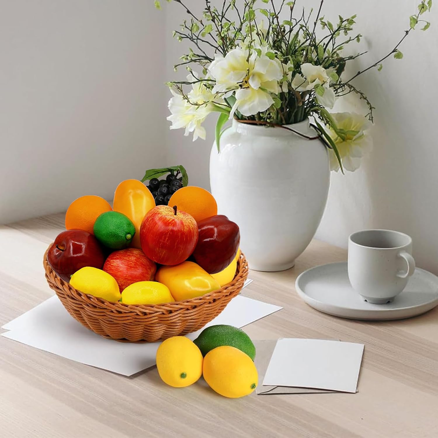 13Pcs Artificial Fruit Decor Set for Home Kitchen Party