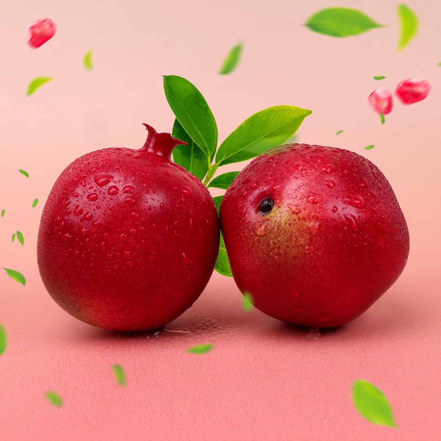 Gresorth 6pcs Artificial Pomegranate Decoration