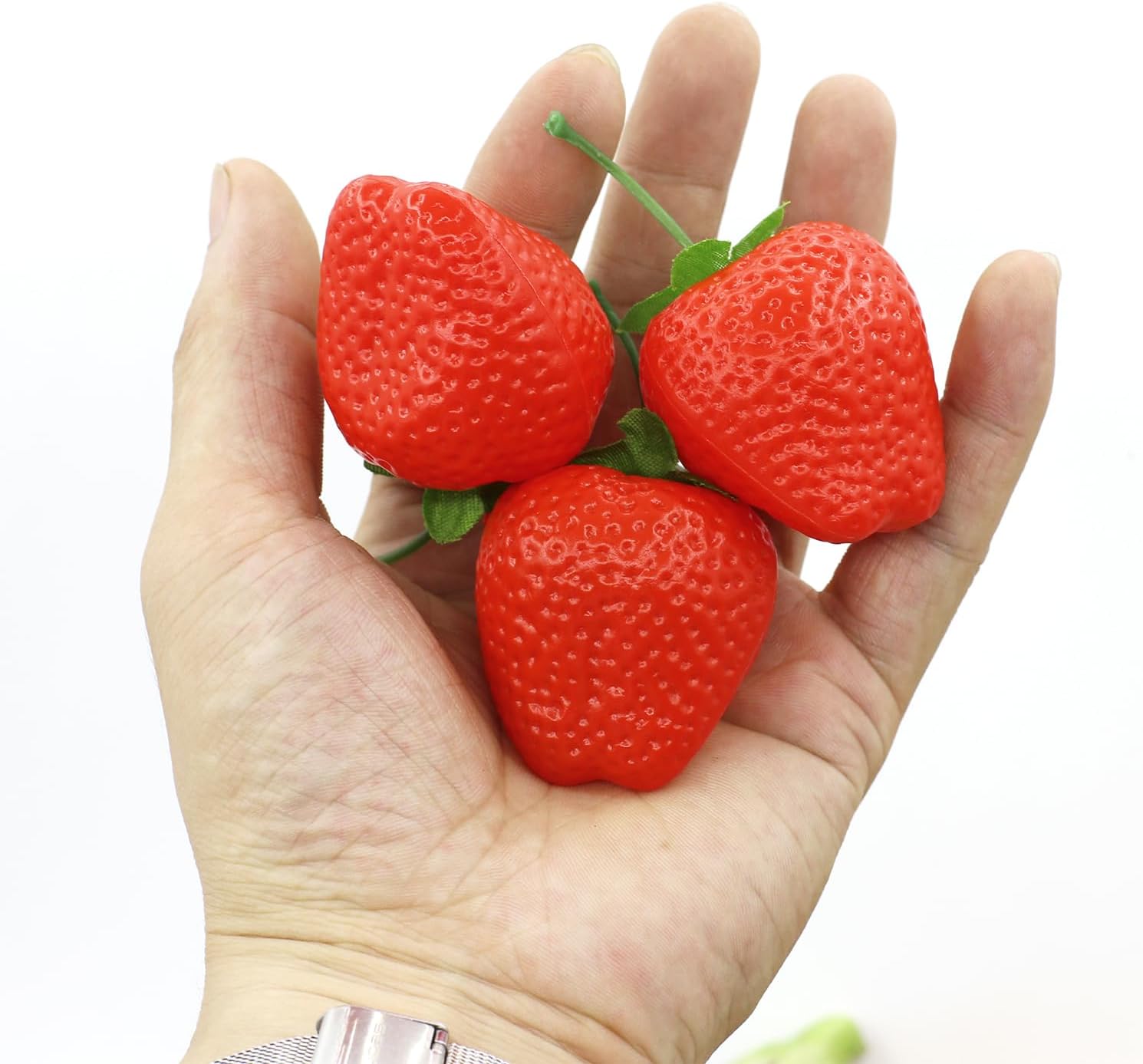 18Pcs Realistic Artificial Fruits Vegetables Decoration Set