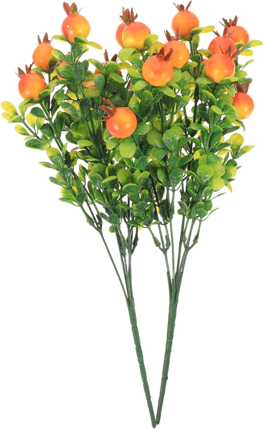 2Pcs Artificial Fruit Plants Set for Home Decor
