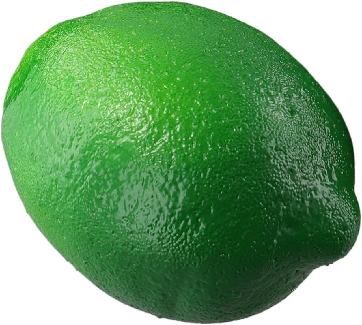 6pcs Plastic Artificial Limes Lemons for Home Decor