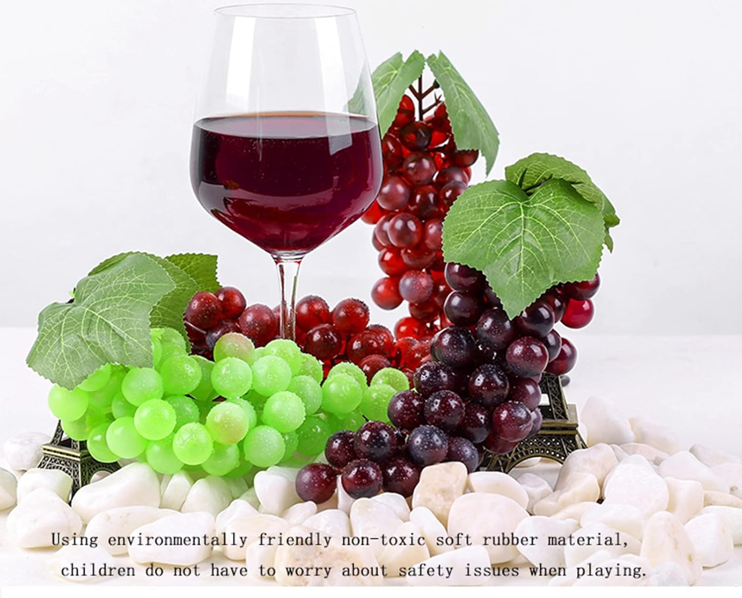 Bairdish 5 Pack Assorted Artificial Grape Clusters