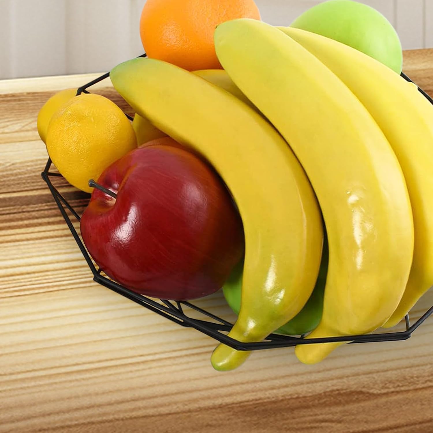12Pcs Artificial Yellow Bananas Lifelike Decor