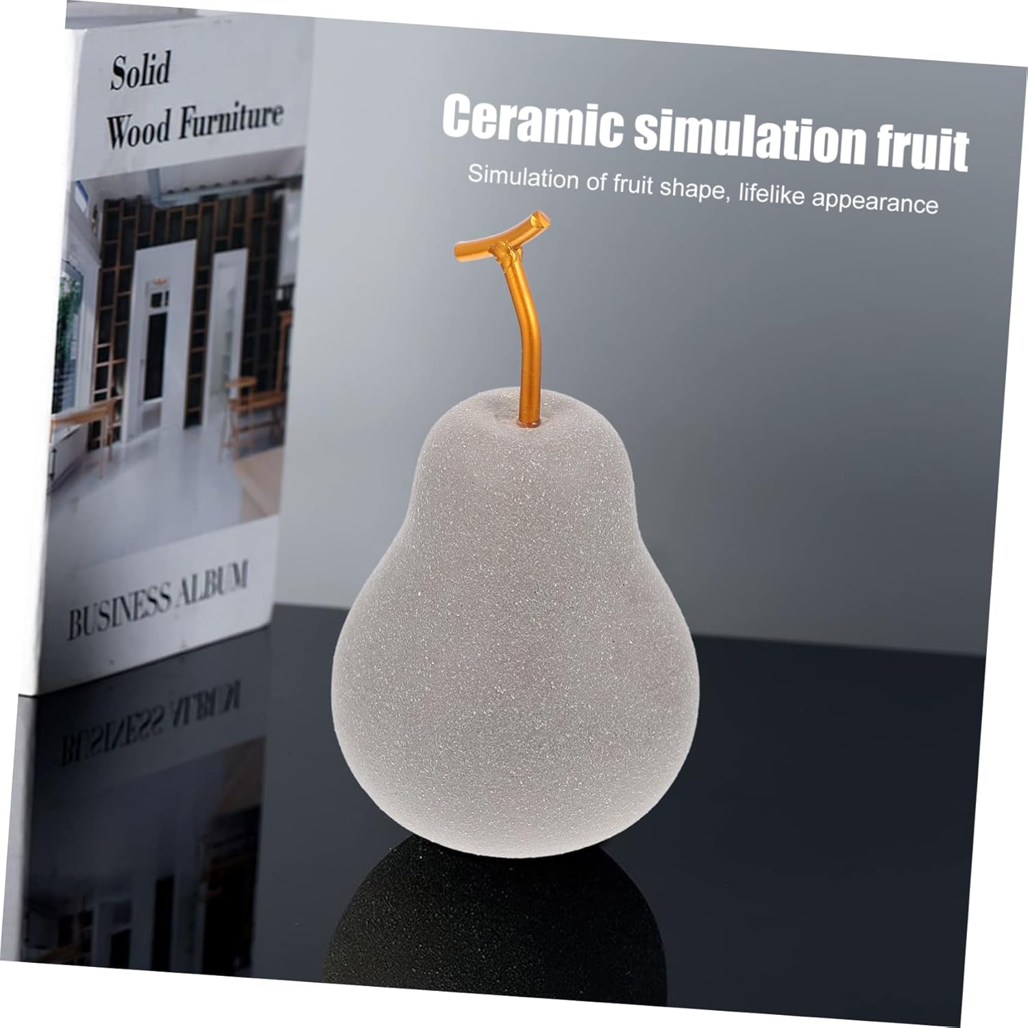 Ceramic Fruit Ornaments Collection for Home and Party Decor