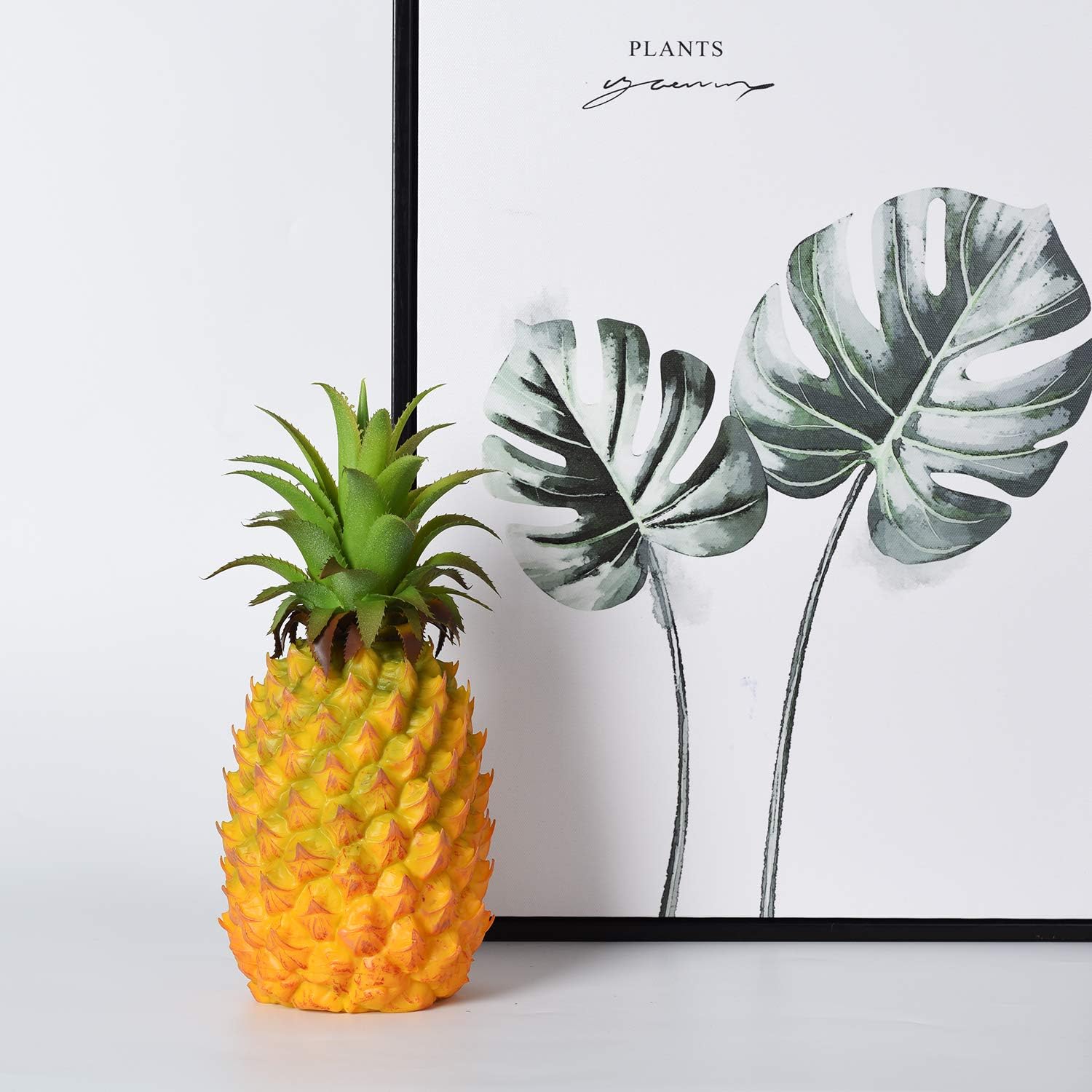 Lvydec 2 Pack Realistic Artificial Pineapple Decoration