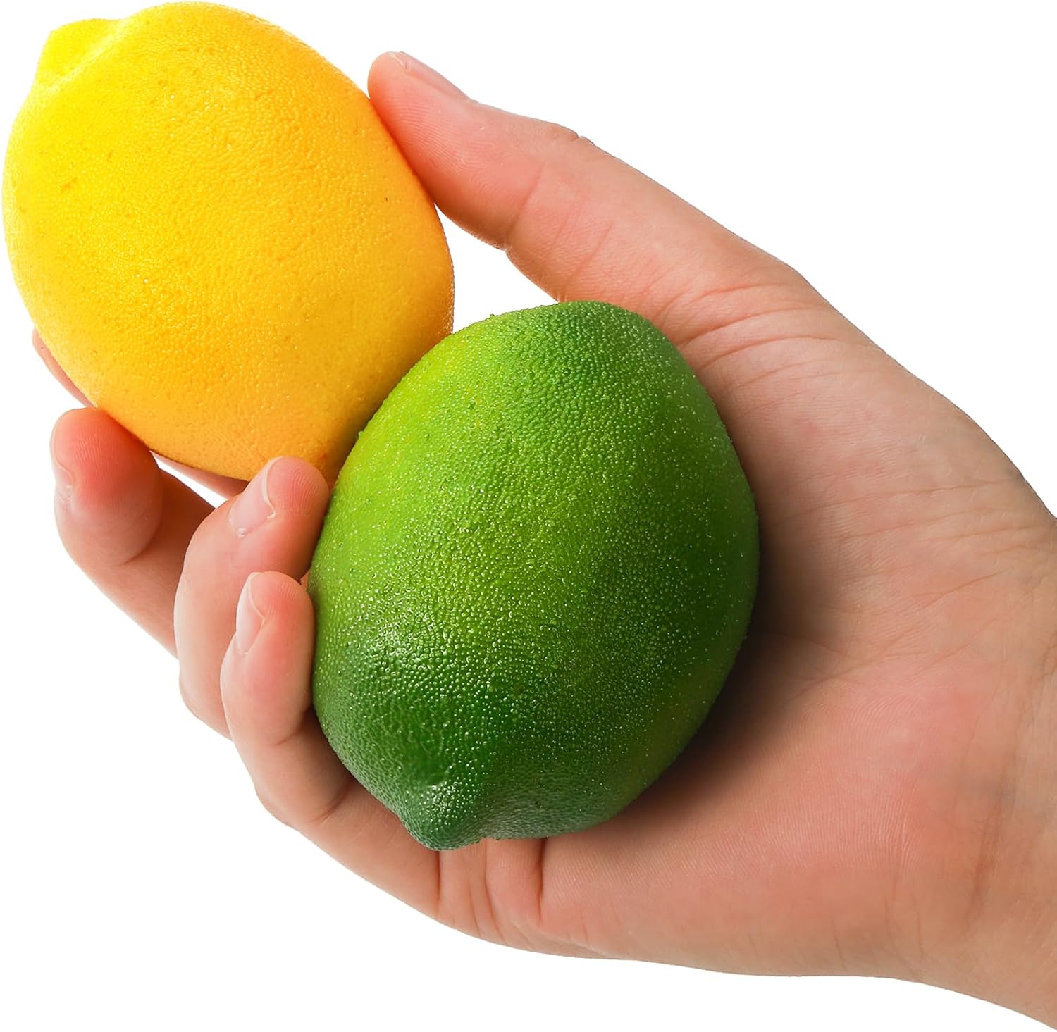 ZEAYEA 40 Pcs Artificial Lemons for Home Decor