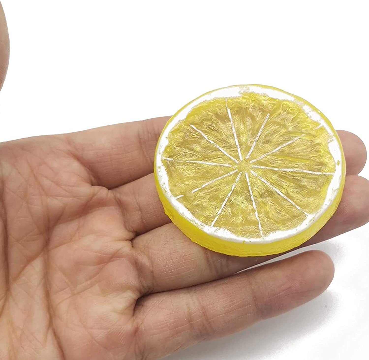 TIHOOD 40PCS Artificial Lemon Slices Decorative