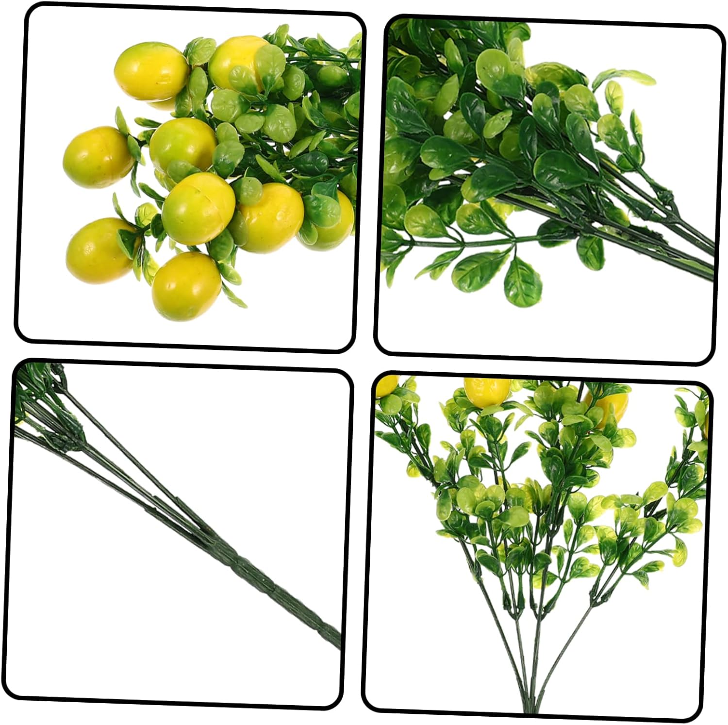 Zerodeko 2pcs Artificial Fruit Branches for Home Decor
