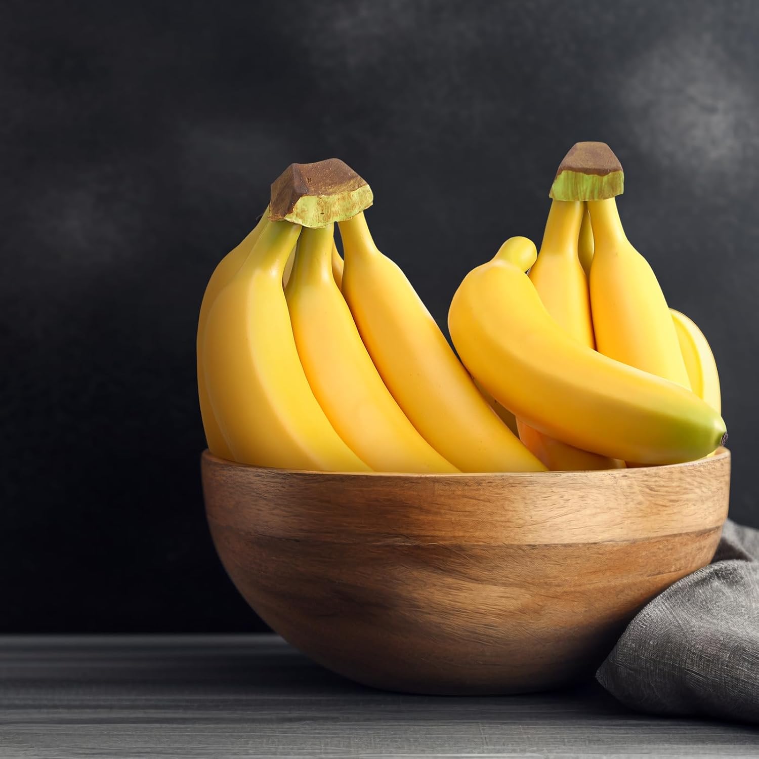 Hiboom Artificial Banana Bunch Display Set