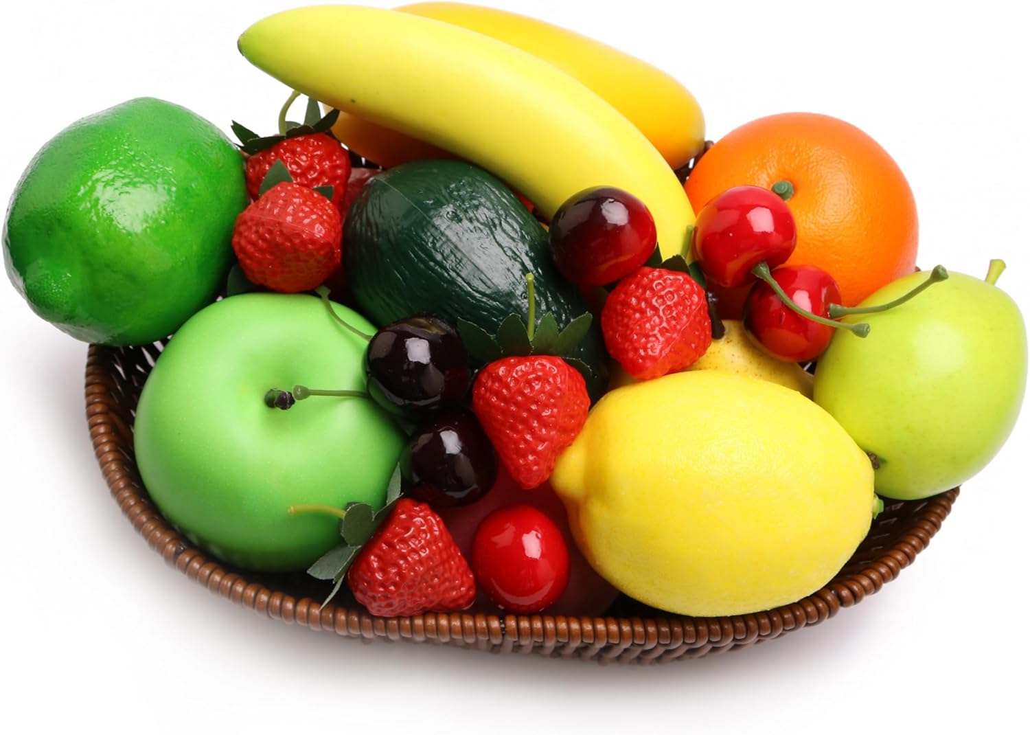 23PCS Artificial Fruit Set for Home and Party Decor
