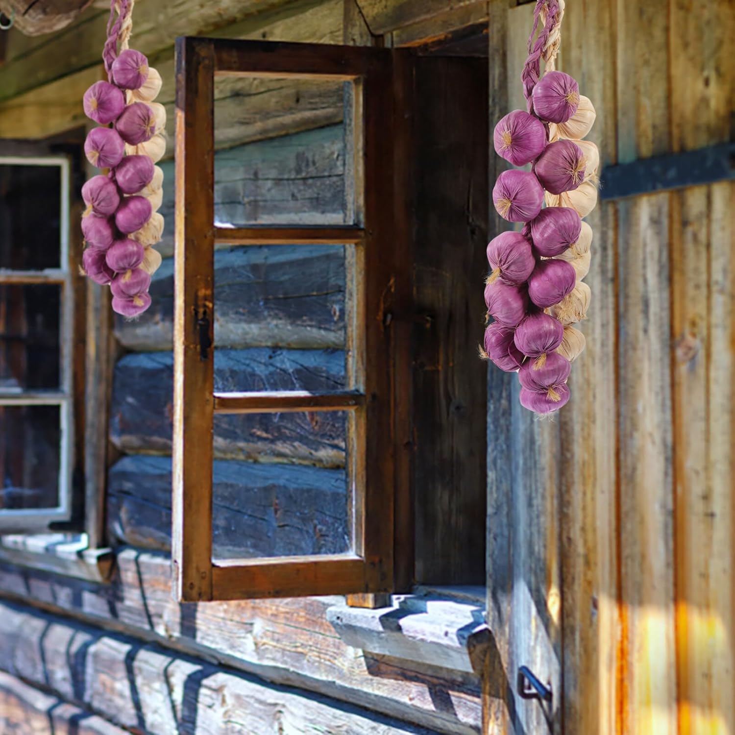 ABOOFAN Artificial Garlic Wall Hanging Set