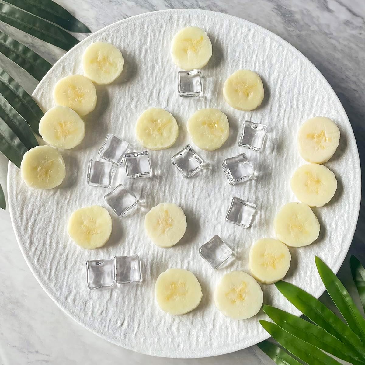 Realistic Artificial Fruit Slices Display Set