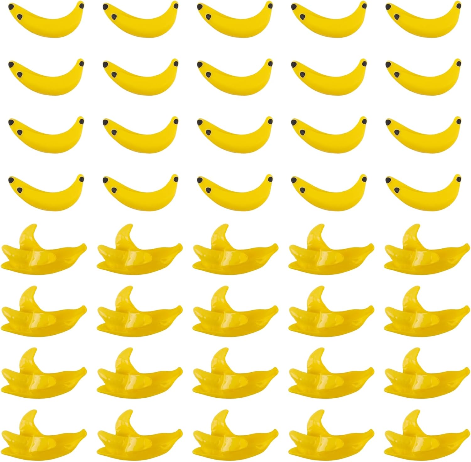 Framendino 40 Pack Miniature Bananas Artificial Decor