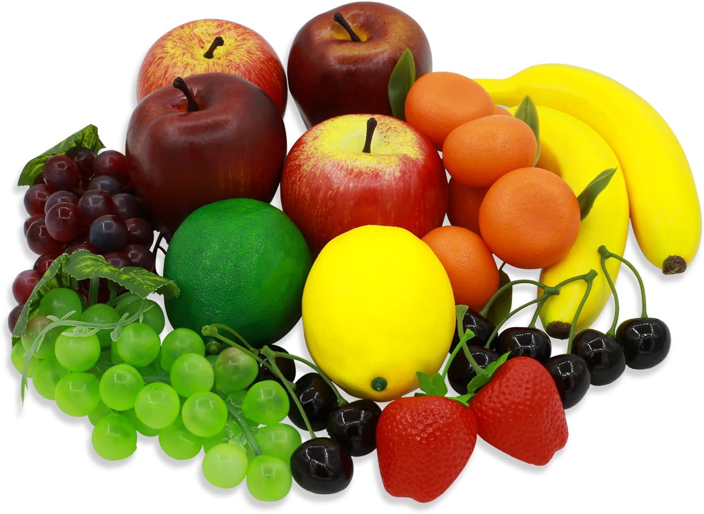 23 PCS Lifelike Artificial Fruit Decor Set