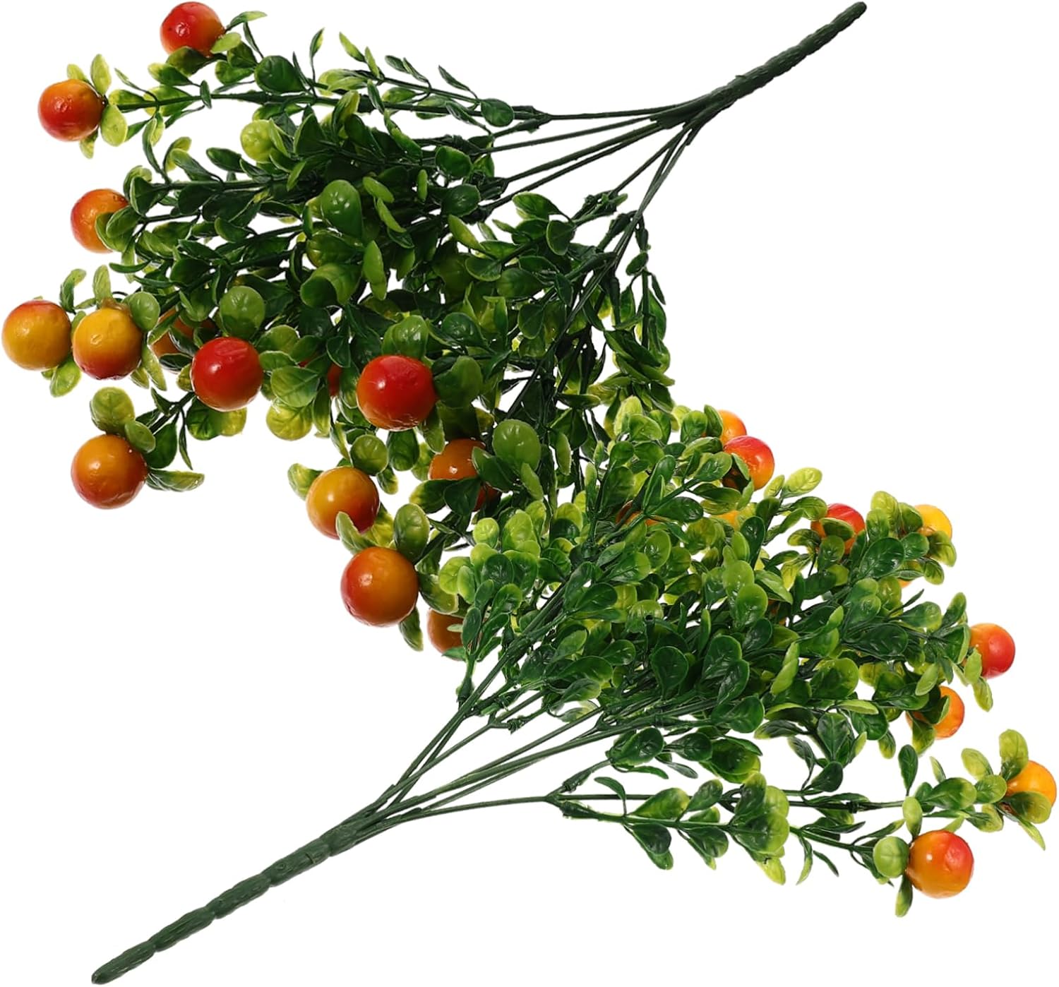 Cabilock 2pcs Artificial Fruit Branches for Home Decor