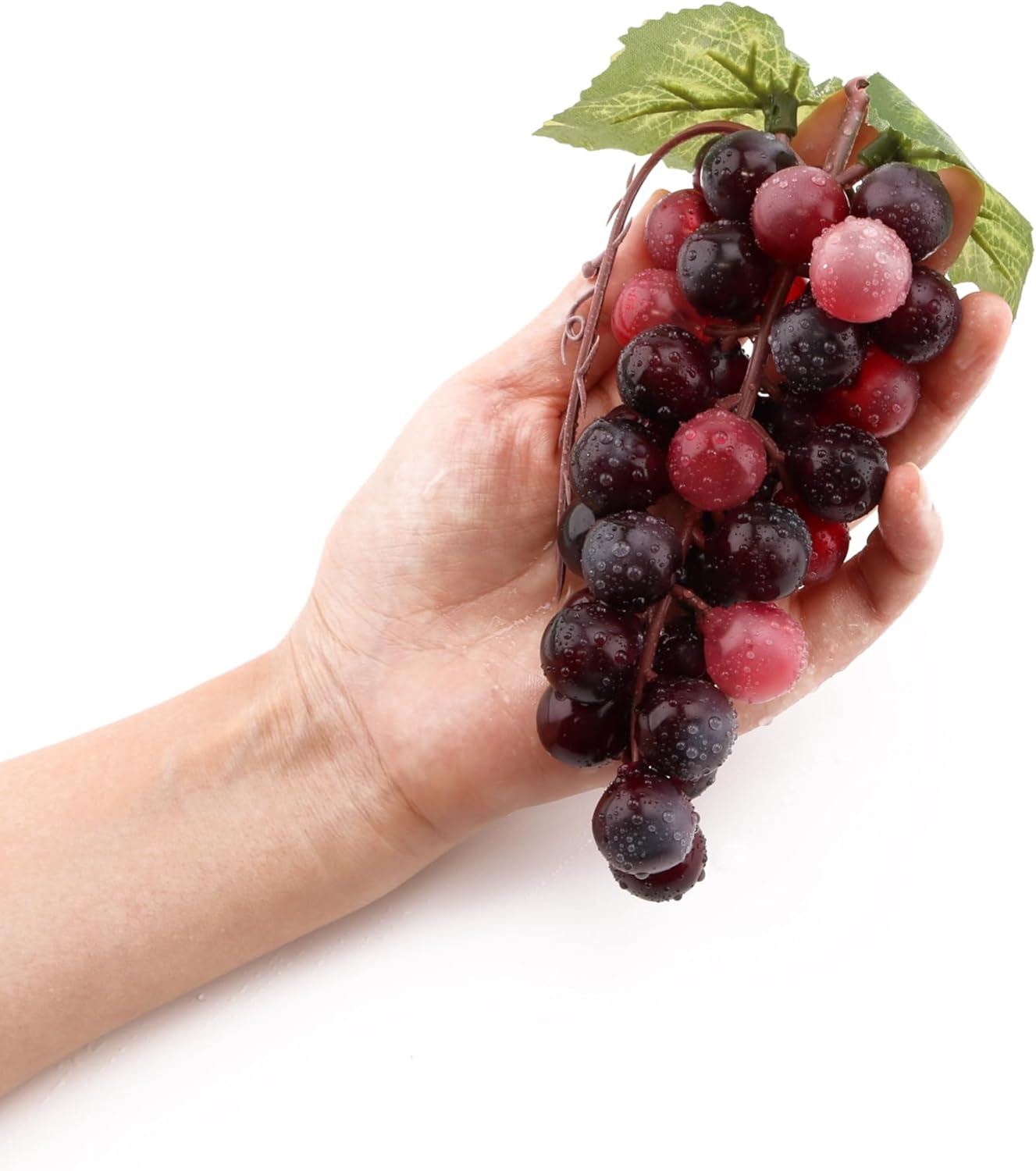 2PCS Artificial Grapes with Vines for Decorations