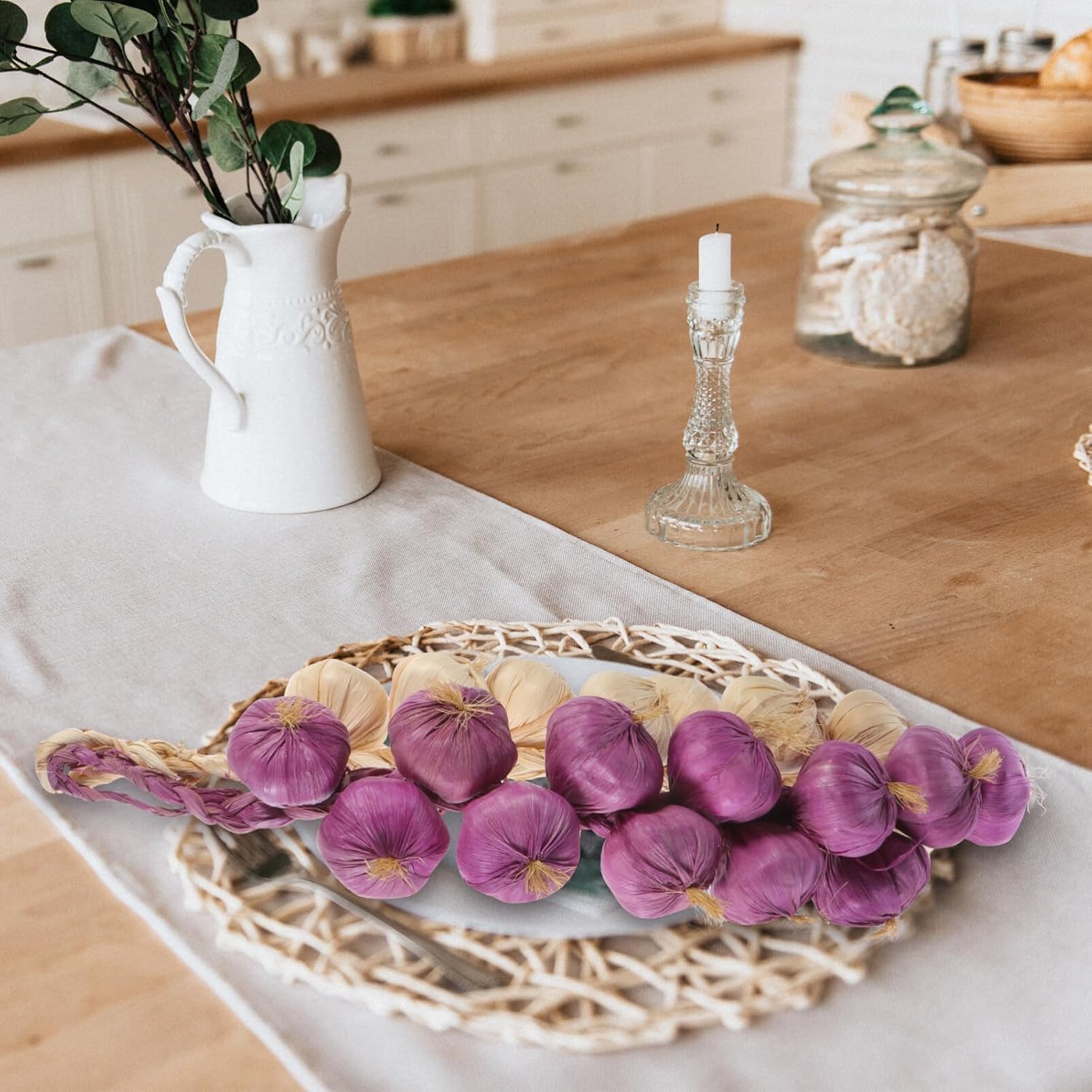 ABOOFAN Artificial Garlic Wall Hanging Set