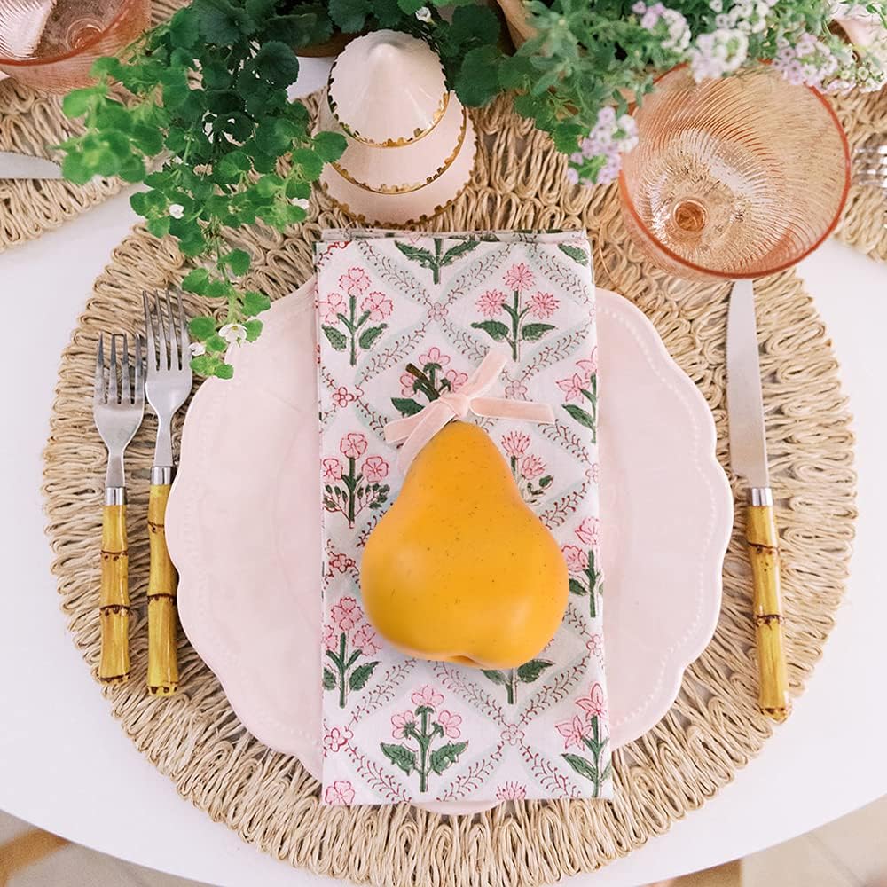 LUEYAO Artificial Yellow Pears 6pcs Decor Set