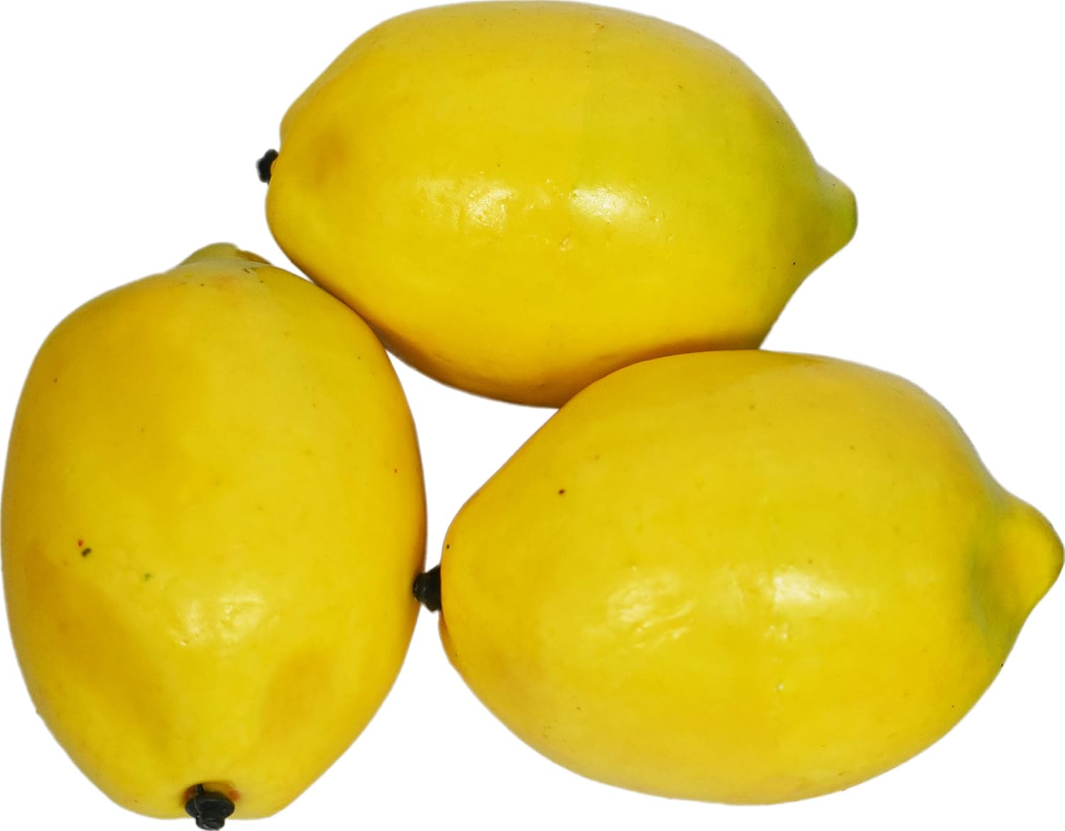 Set of 12 Decorative Faux Lemons for Home Display