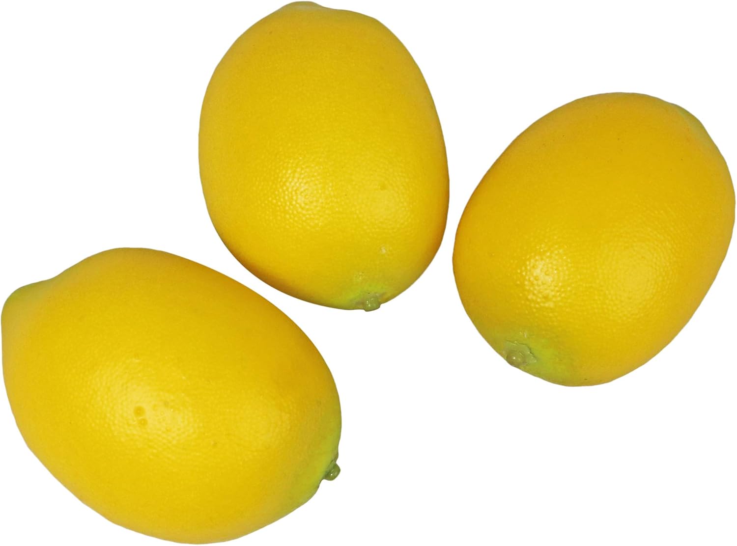 Millennial Essentials Realistic Yellow Lemons Artificial Fruit Decor