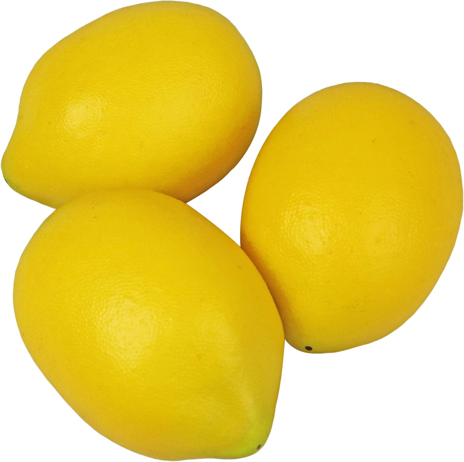 Millennial Essentials Realistic Yellow Lemons Artificial Fruit Decor