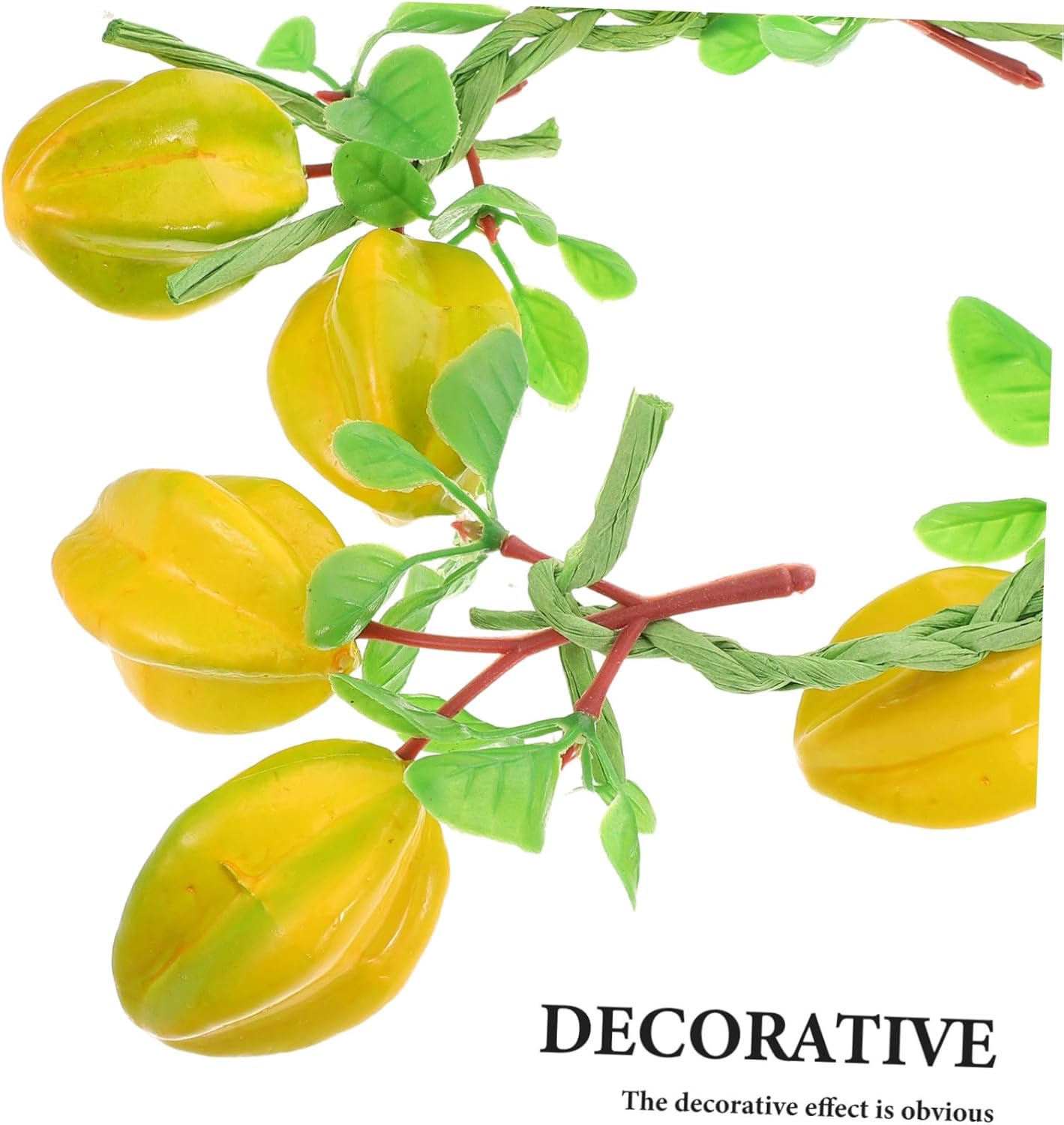 GRIRIW 2Pcs Artificial Star Fruit Garland