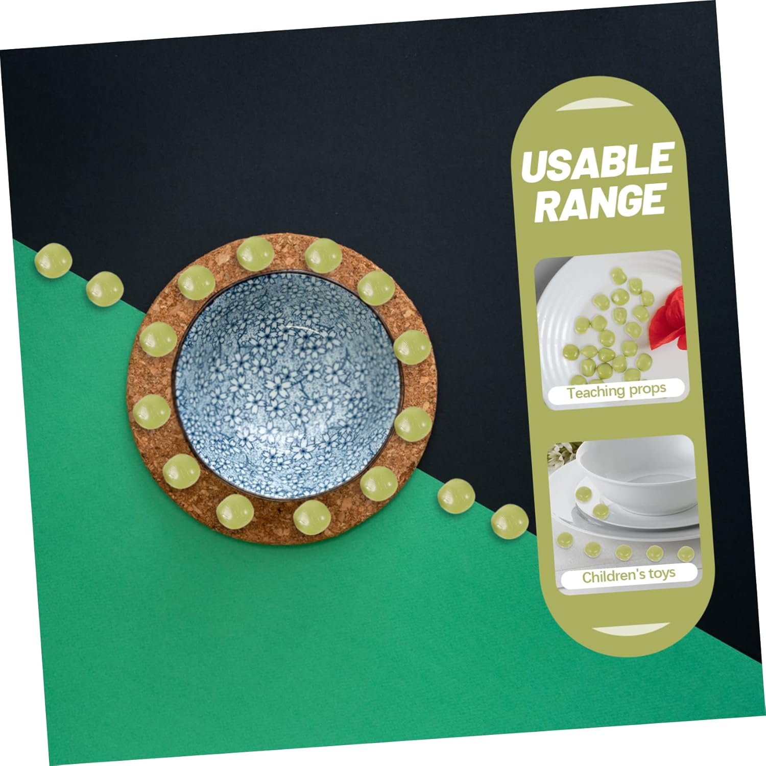 100pcs Artificial Soybean Decor for Home and Garden