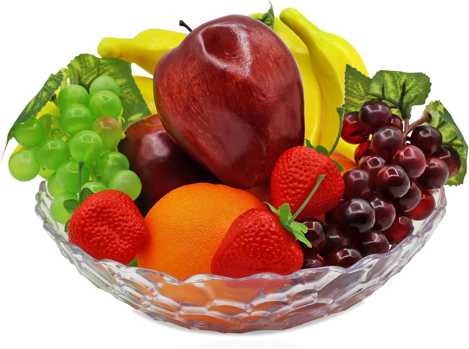 11 Pcs Artificial Fake Fruits Decor Set