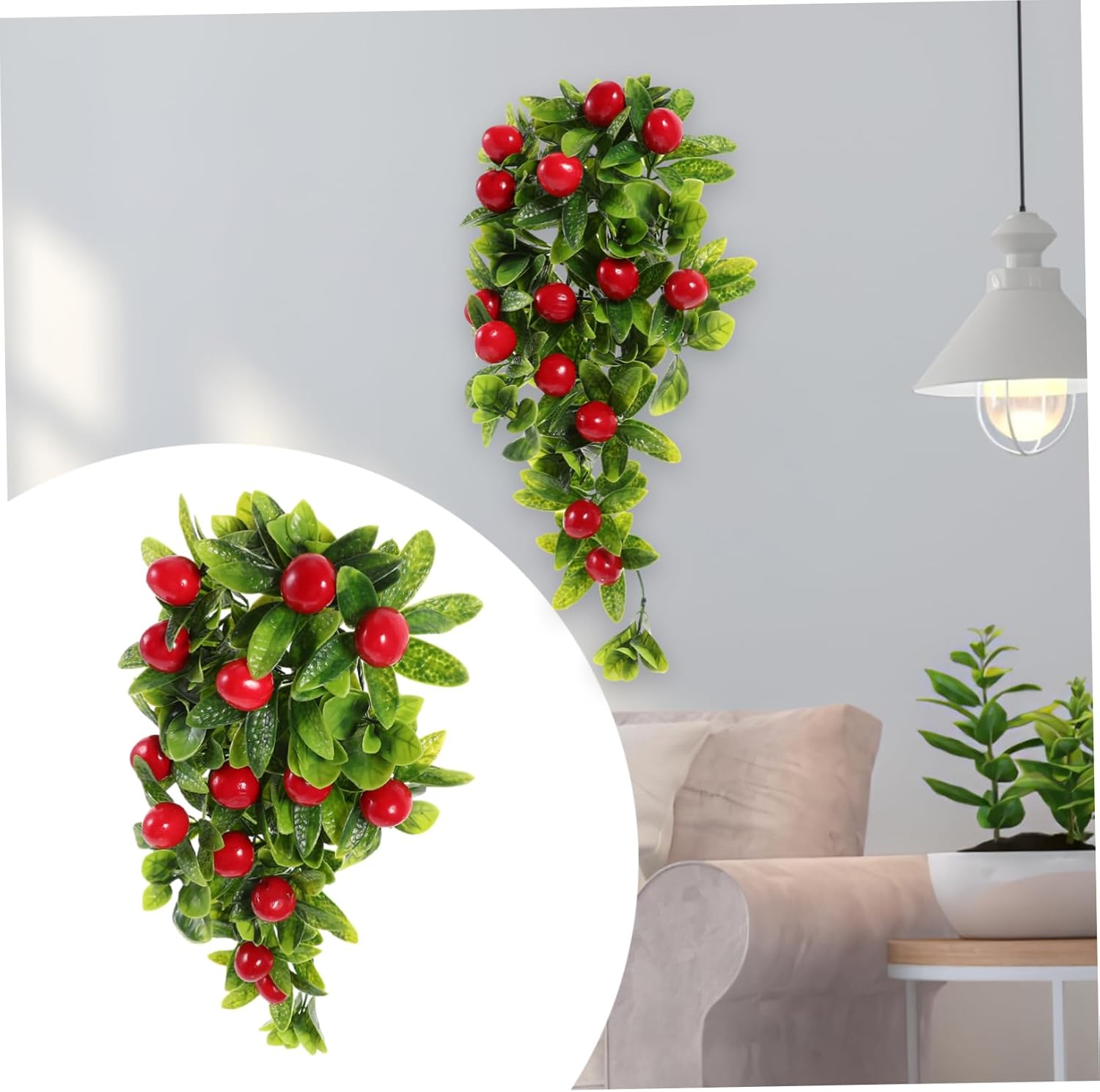 ARTIBETTER Artificial Fruit Vine Wall Decor