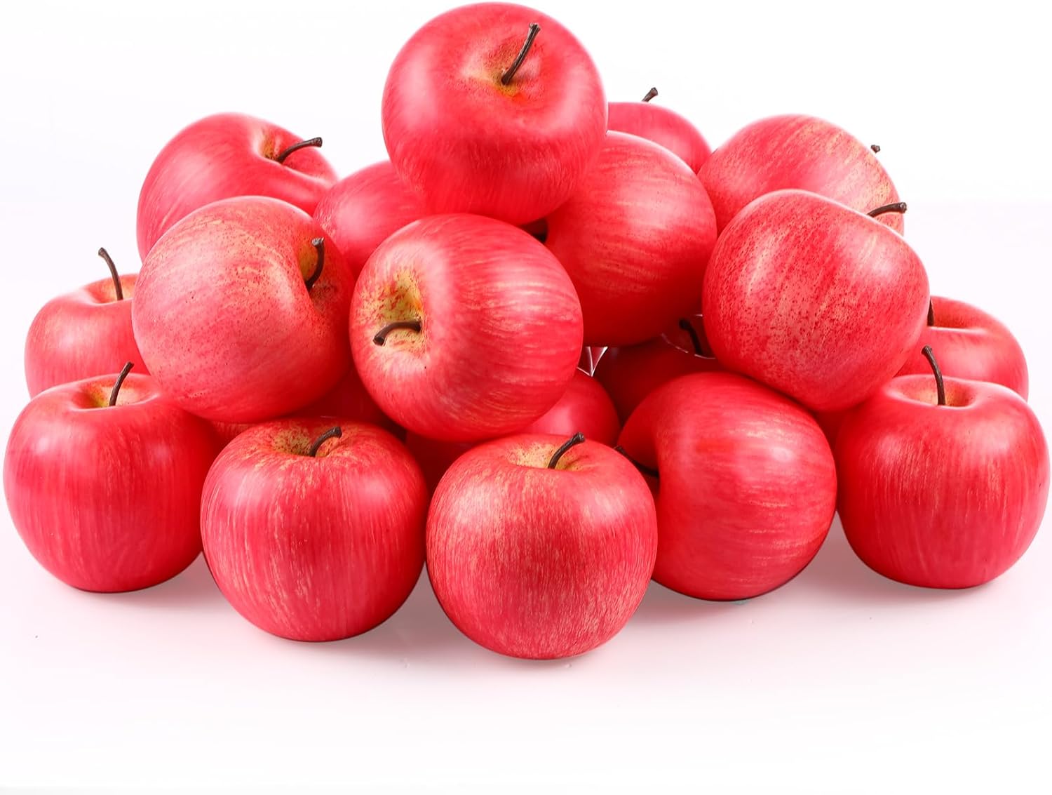 Yunlly 24 Pcs Realistic Artificial Apples Decor 1