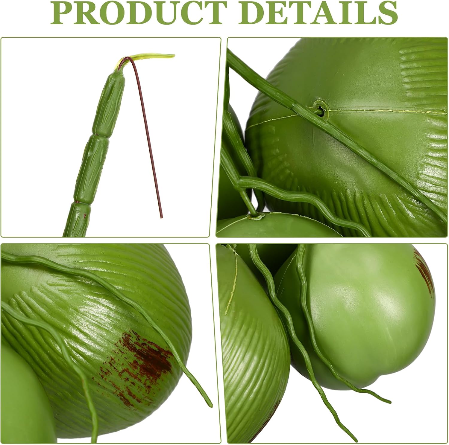 DECHOUS Artificial Coconut Bunch for Home Decor