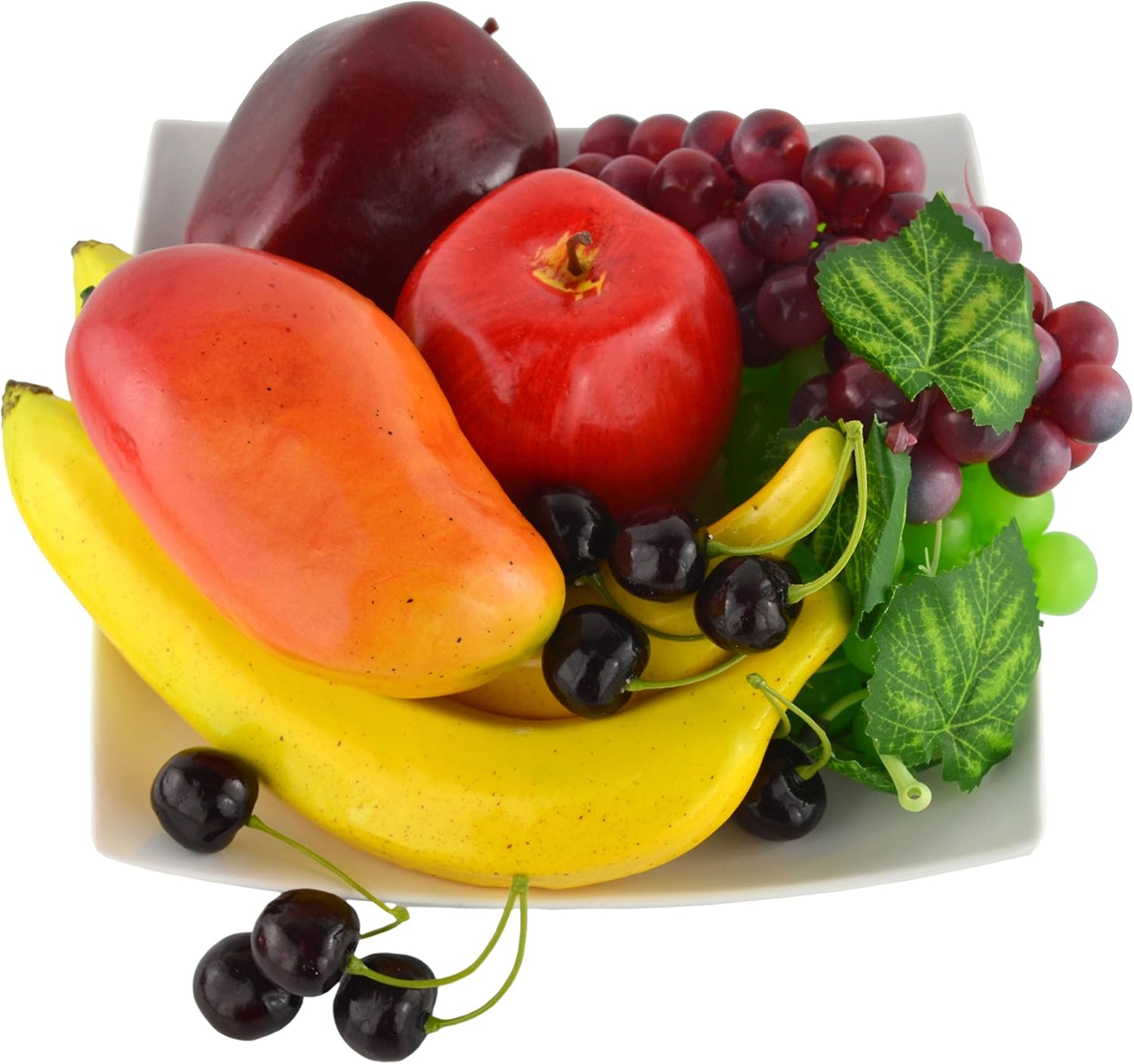 Jedfore Artificial Fruit Set 17pcs Mixed Fruits
