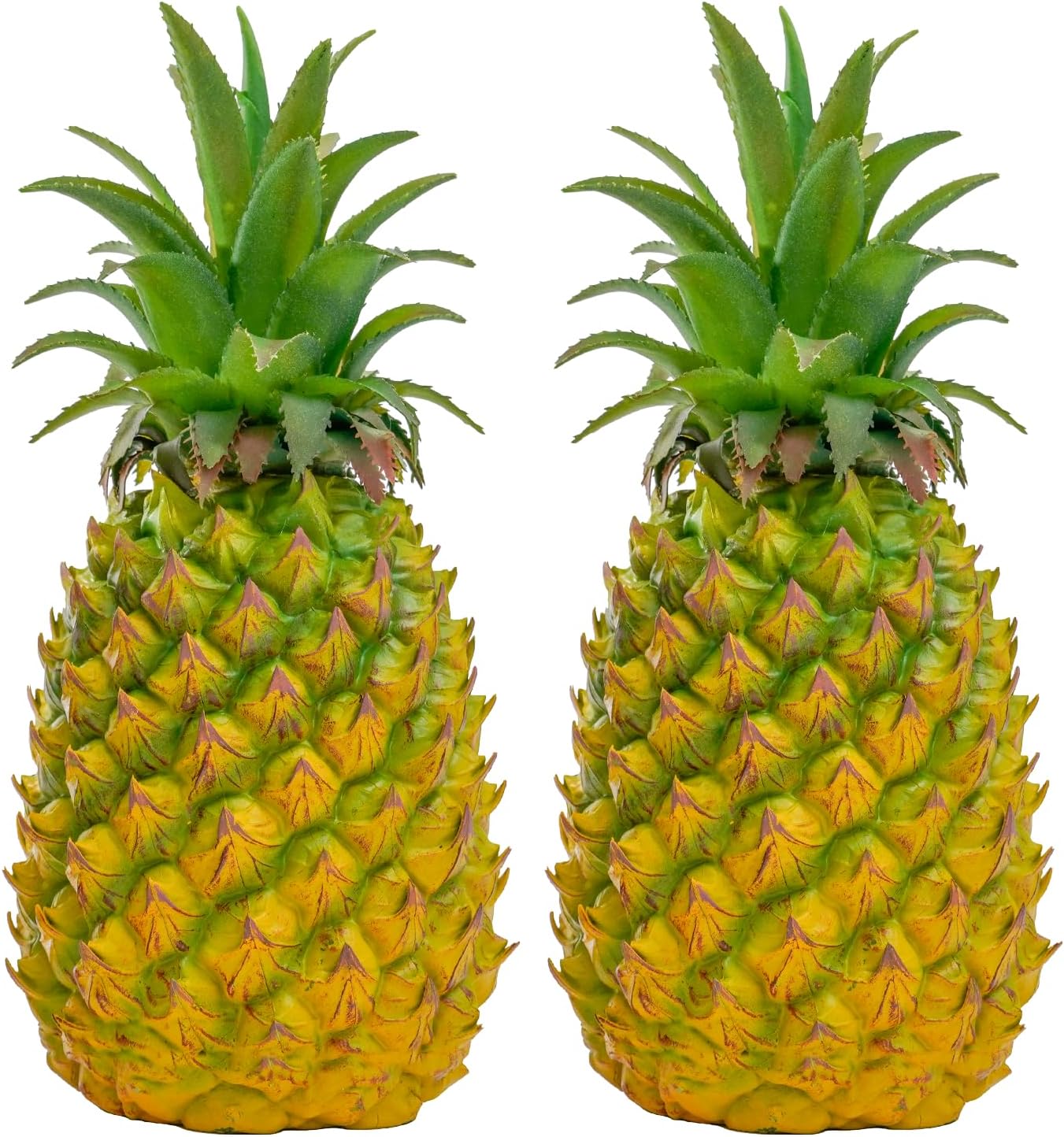 QIRMIZI 2 Pack Artificial Pineapple - Realistic Decor Fruit