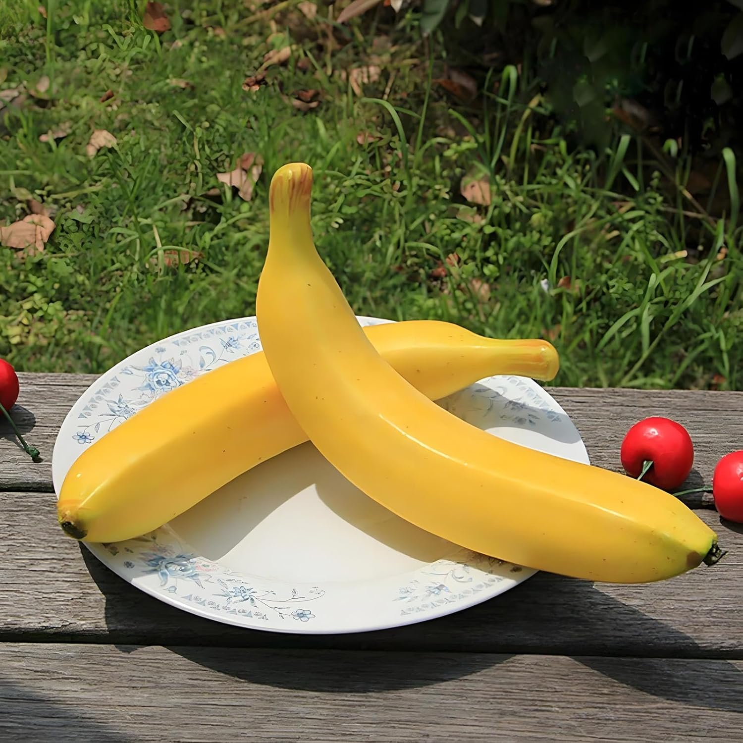4PCS Artificial Banana Decor Realistic Props