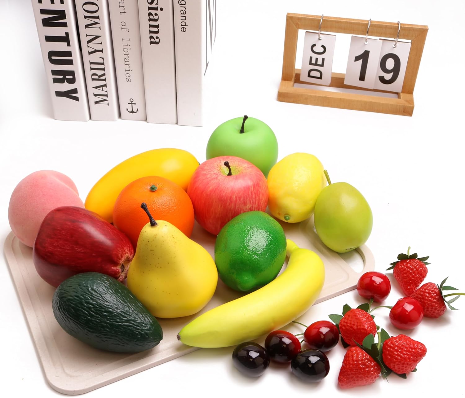 23PCS Artificial Fruit Set for Home and Party Decor