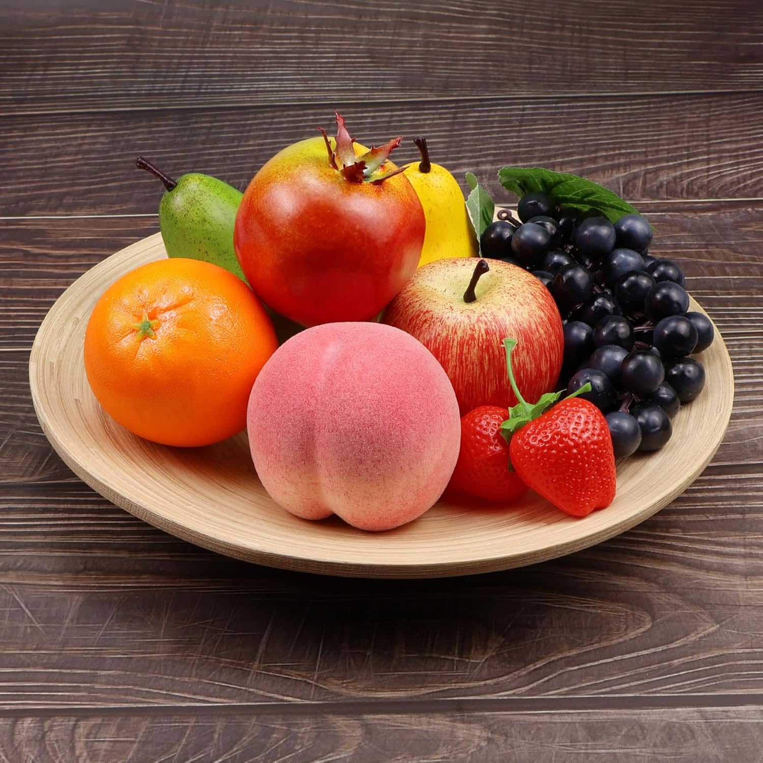 9 PCS Artificial Fruit Decor Set - Realistic Lifelike