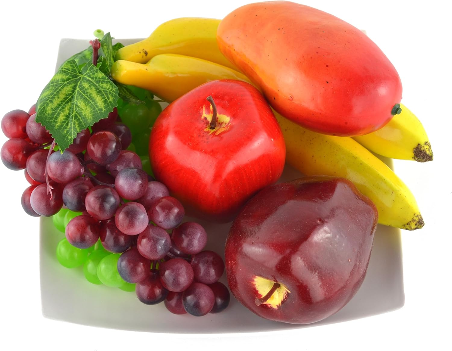 Jedfore Artificial Fruit Set 17pcs Mixed Fruits