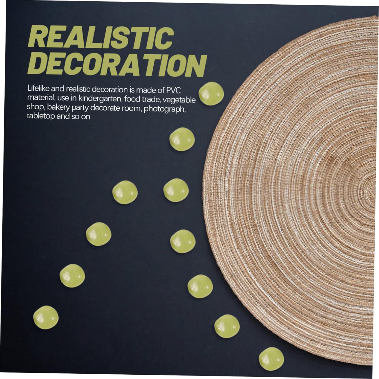 100pcs Artificial Soybean Decor for Home and Garden