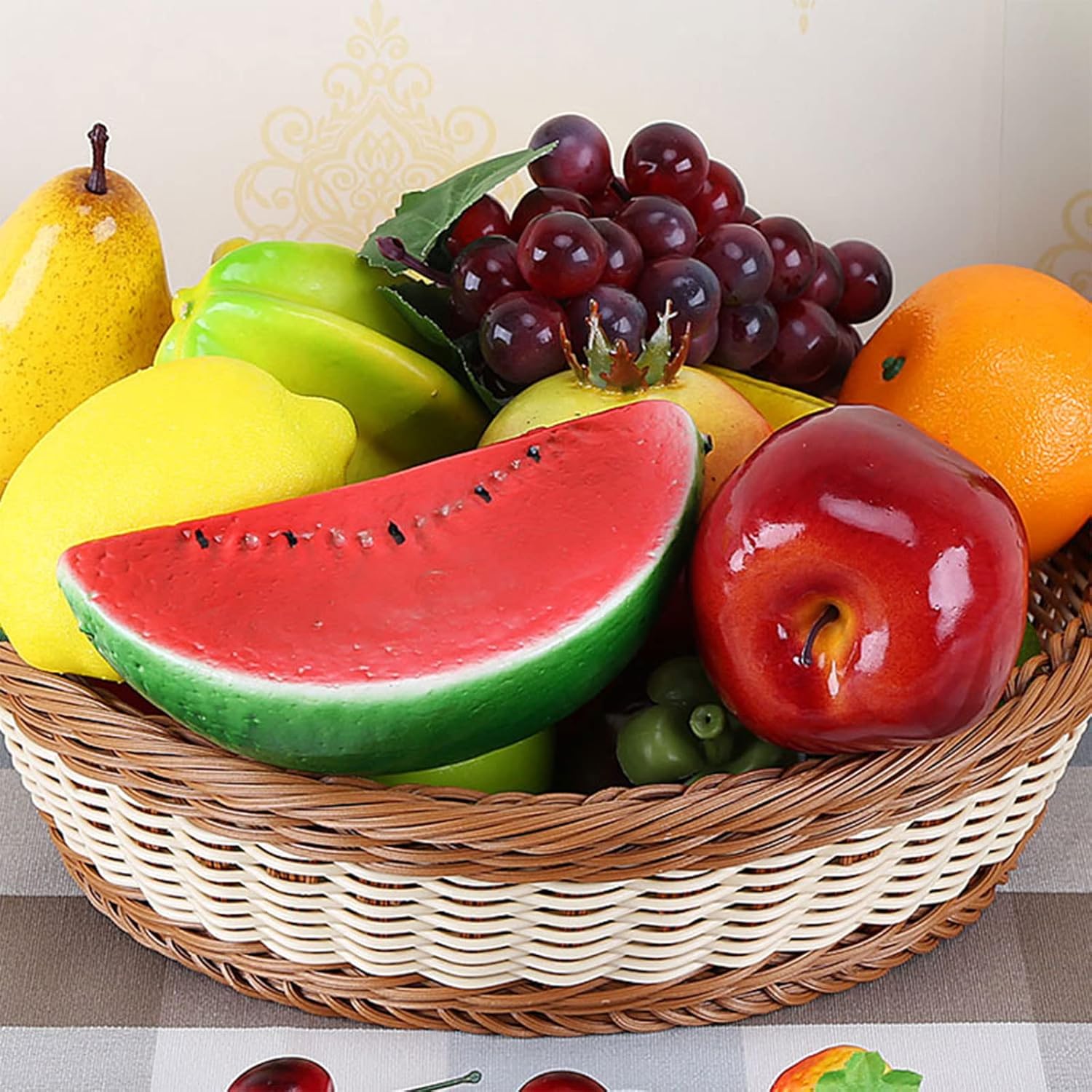 Artificial Watermelon Fruit Display Prop for Dining Table