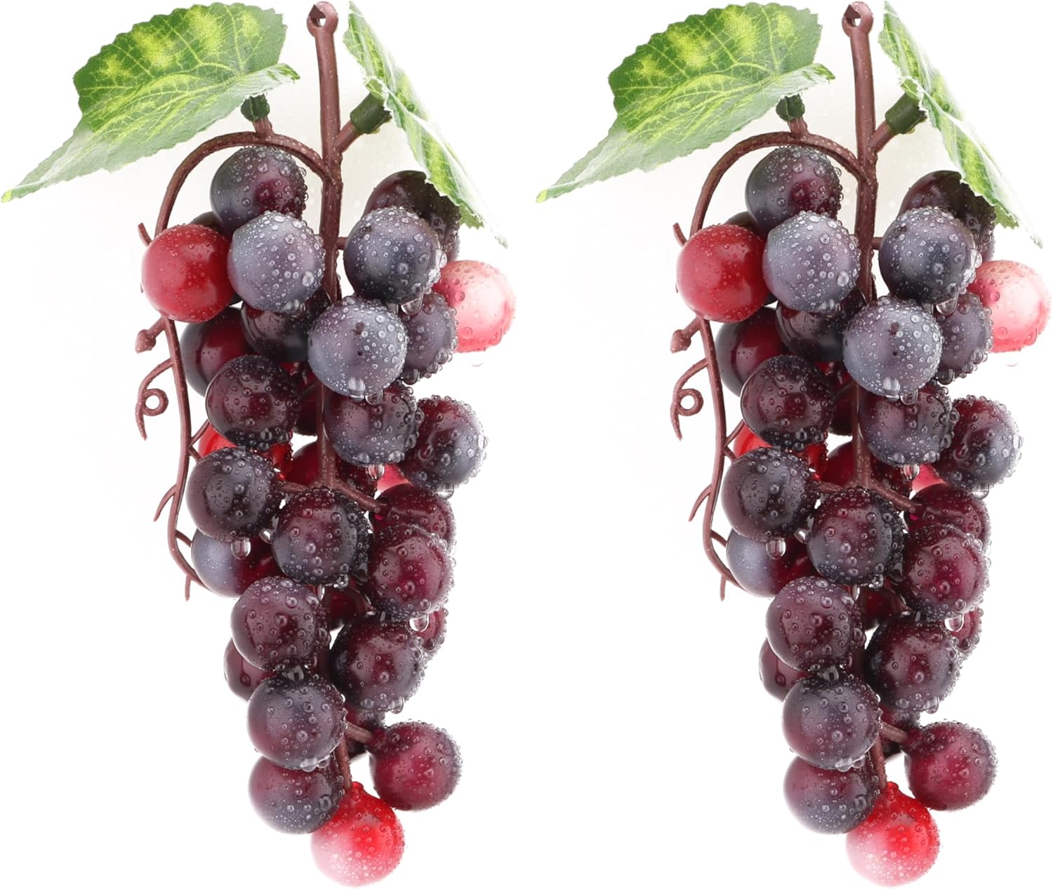 2PCS Artificial Grapes with Vines for Decorations