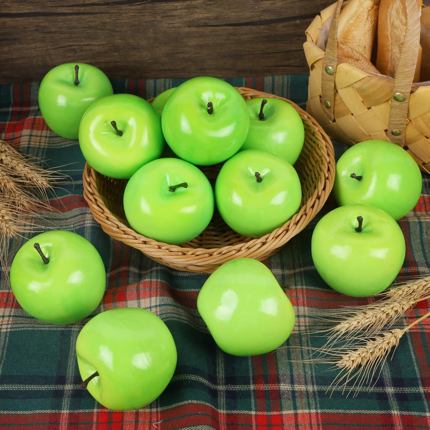 Fake Fruit Artificial Apples Set of 12