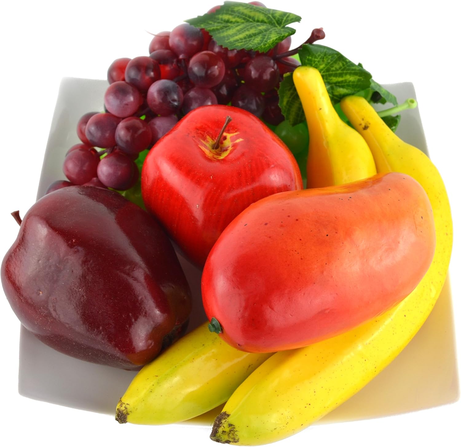 Jedfore Artificial Fruit Set 17pcs Mixed Fruits