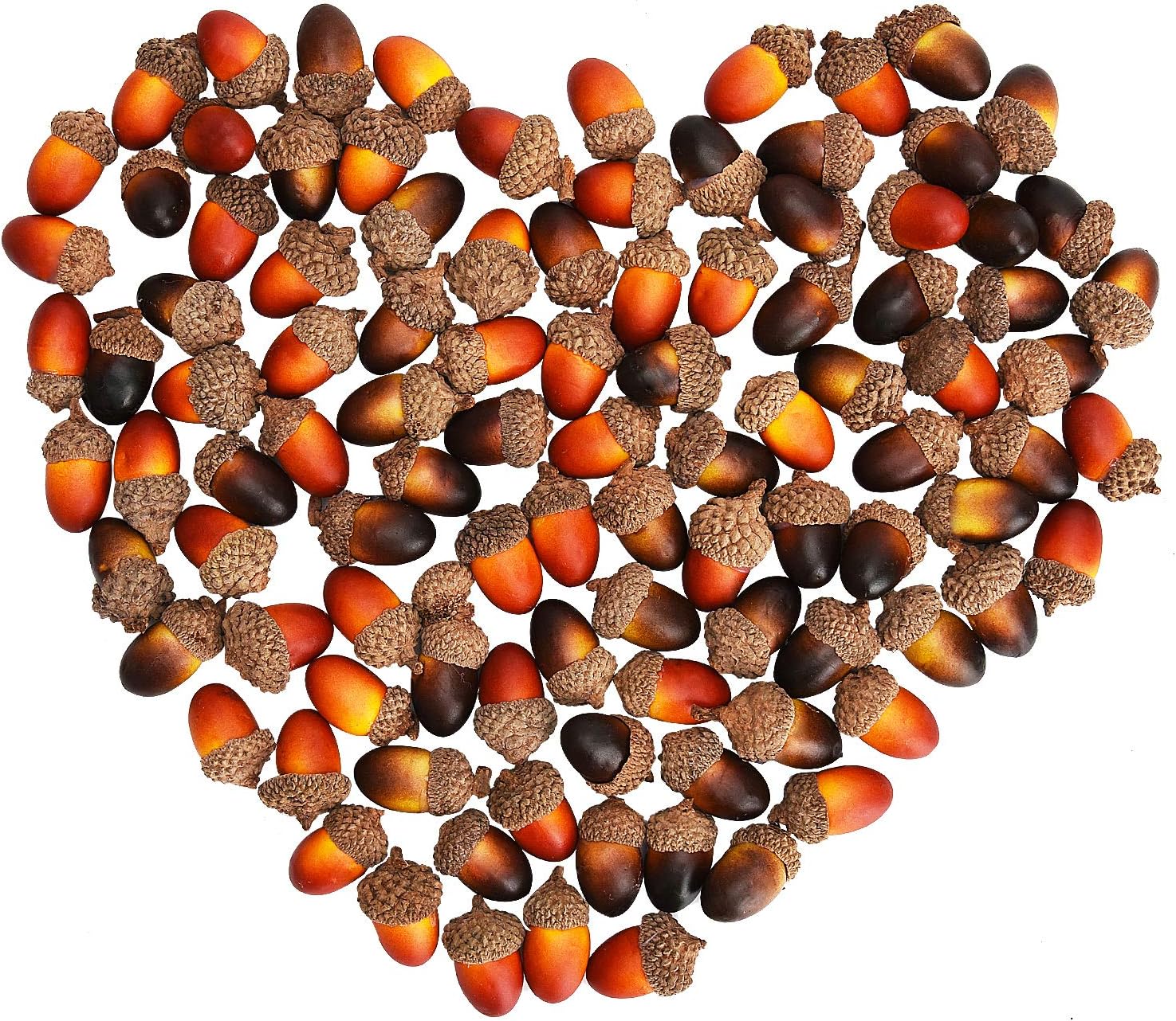 Udefineit 100PCS Artificial Mini Acorns for Decor