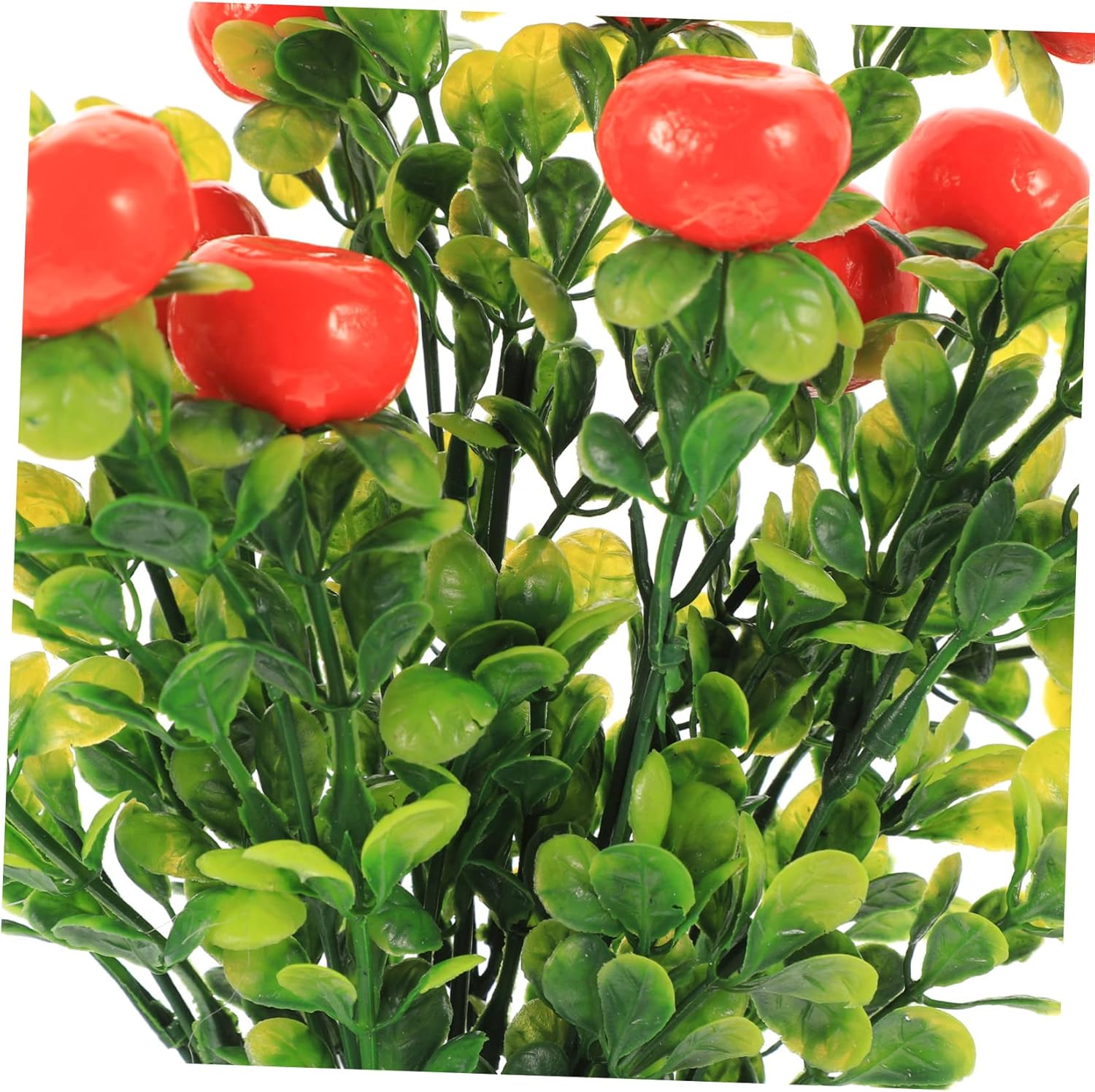 2Pcs Artificial Fruit Branches Realistic Decor