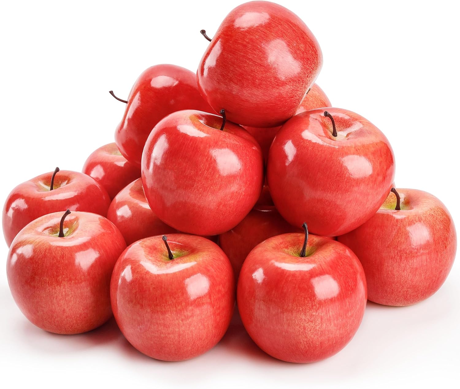 Toopify 16PCS Artificial Red Apples for Home Decor