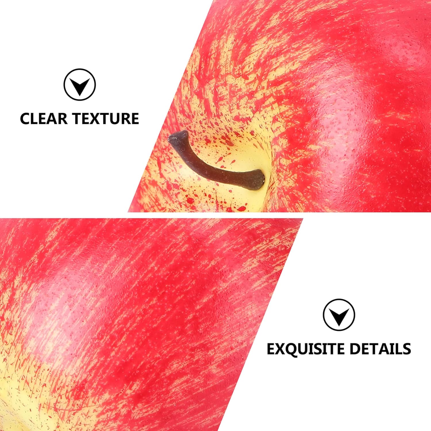 ABOOFAN Foam Fruit Dining Table Decor Artificial Apples Display Prop