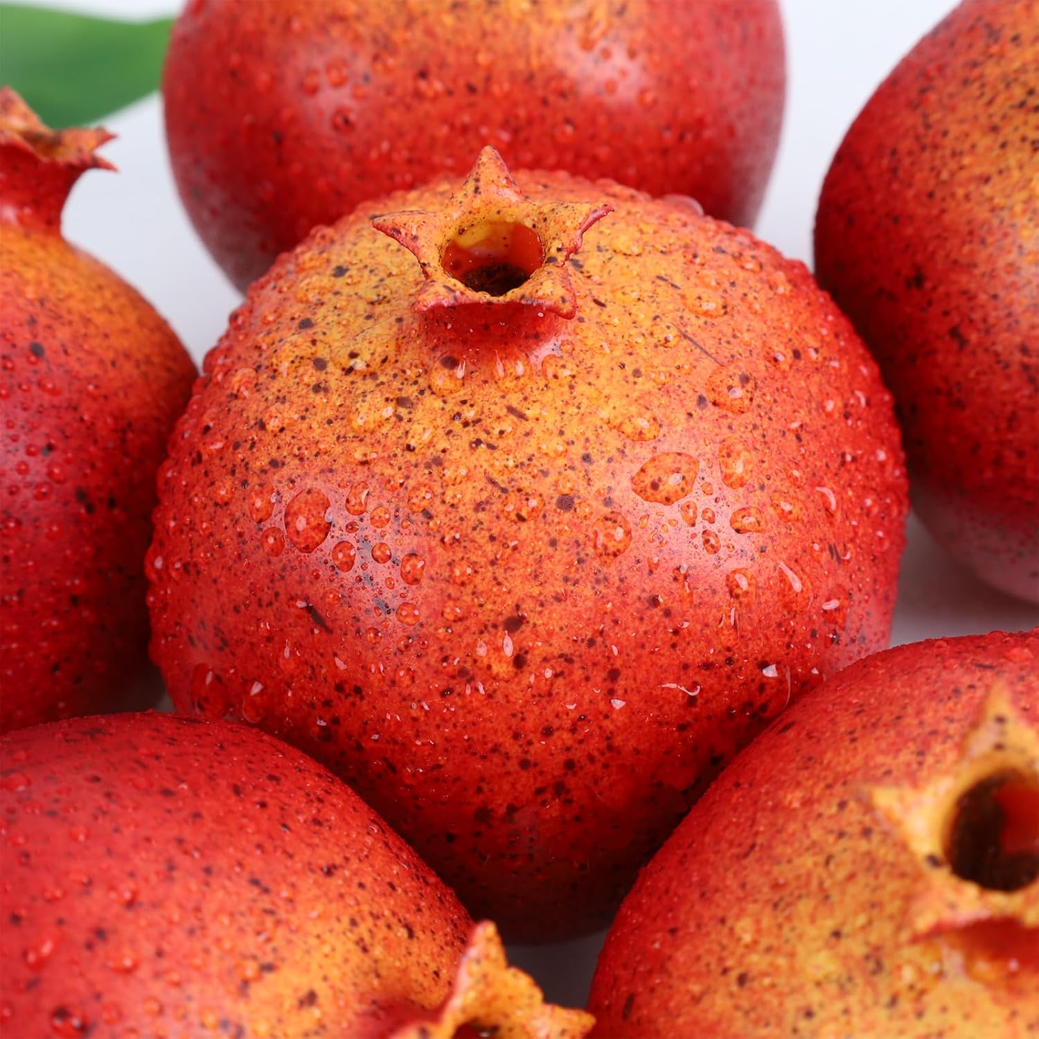 6pcs Artificial Pomegranate Decoration for Home Kitchen Wreath Party